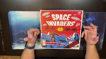 Space Invaders Board Game Unboxing