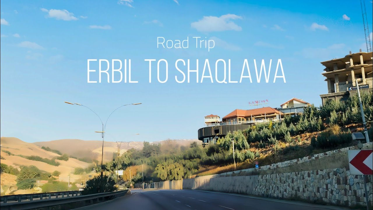 Epic Road Trip from Erbil to Shaqlawa | Journey Through Kurdistan ASMR  رحلة من اربيل الى شقلاوة