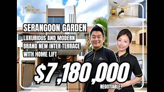 🌟𝗦𝗢𝗟𝗗 𝗕𝗬 𝗨𝗦🌟Luxurious Brand New Terrace With Lift Within Serangoon Garden Vicinity