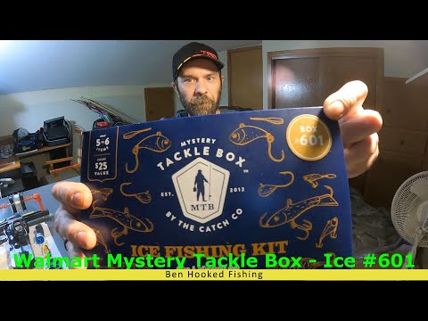 Walmart Mystery Tackle Box Opening - Ice Fishing Box #601 