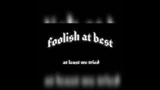 Foolish at Best - The Test ft. Cy Stephens of AV Kaos@foolishatbest​@avkaosband