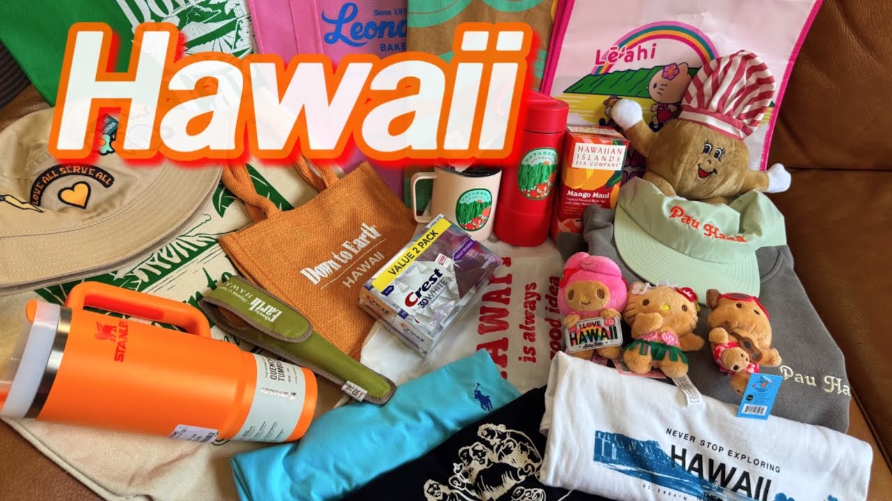 2025.7月のHawaii購入品紹介です?? 日焼けキティ、ノースフェイス 