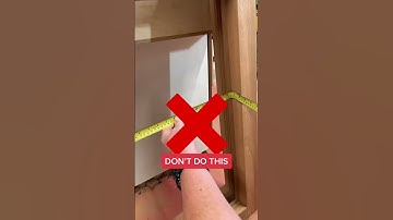 How to take accurate internal measurements for glass