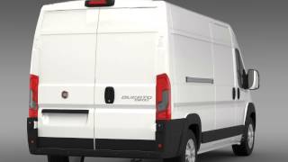 3D Model of Fiat Ducato Maxi Van L3H2 2014 Review