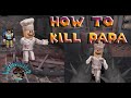 How to destroy papa in escape papa pizzas pizzeria scary obby