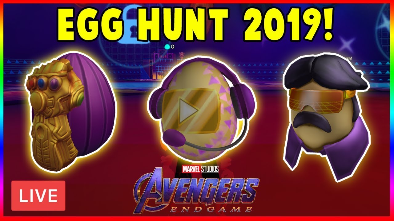 Roblox Egg Hunt 2019 Collecting All The Eggs Avengers End Game Roblox Egg Hunt 2019 Youtube - roblox egg hunt 2019 jailbreak