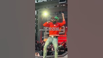 Thumbnail of POV: Jelly Roll just announced his Aussie tour 🎤🇦🇺