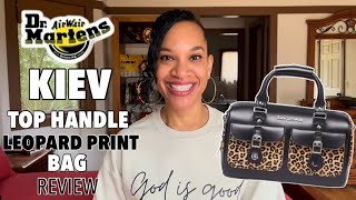 Dr. Martens Kiev Leopard Print Top Handle Bag |REVIEW