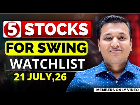 ⚡5 Stocks Ready for Breakout? 👀 | Swing Trading Watchlist 📈