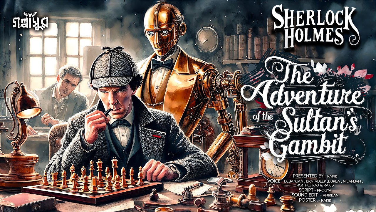 SHERLOCK HOLMES । দি অ্যাডভেঞ্চার অফ দ্য সুলতান'স্‌ গ্যাম্বিট। A.C Doyle। Sunday Suspense । GOLPASUR