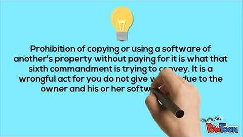 10 COMMANDMENTS OF ETHICS G3