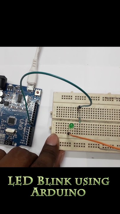LED blink Project using Arduino | Electronics project - YouTube