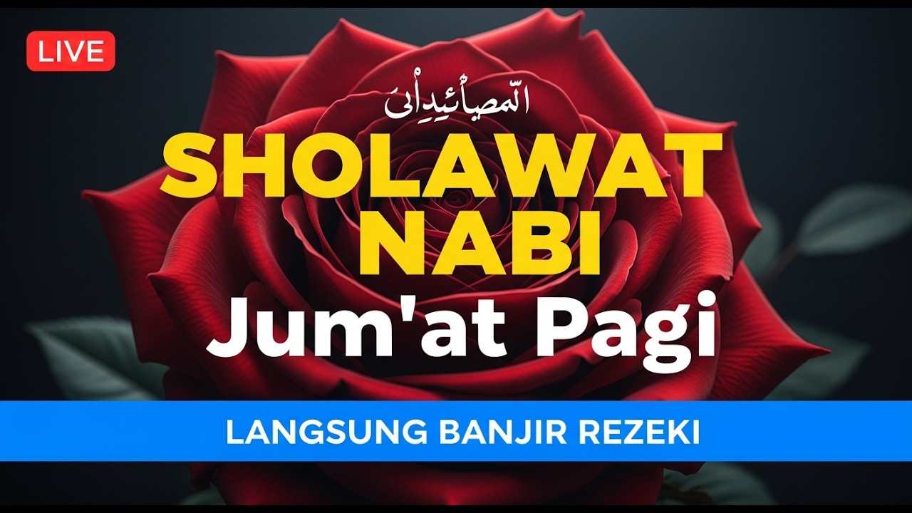 SHOLAWAT JIBRIL Paling Dahsyat! Amalan Pembuka Rezeki, Penarik Keajaiban & Hajat Terkabul