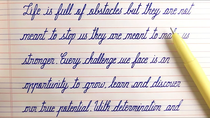 cursive writing | Handwriting | English writing practice for Beginners