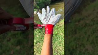 🌵 The guys Shows SURVIVAL Skills: Made Gloves to Get a Ball Out of the Thorns #survival