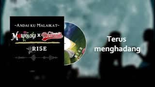 MORFOLOGI X DWIRUSH  -  ANDAI KU MALAIKAT ( Video Lyrics)