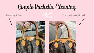 Chinese Worker Cleans Louis Vuitton Leather Handbag Luo Leather