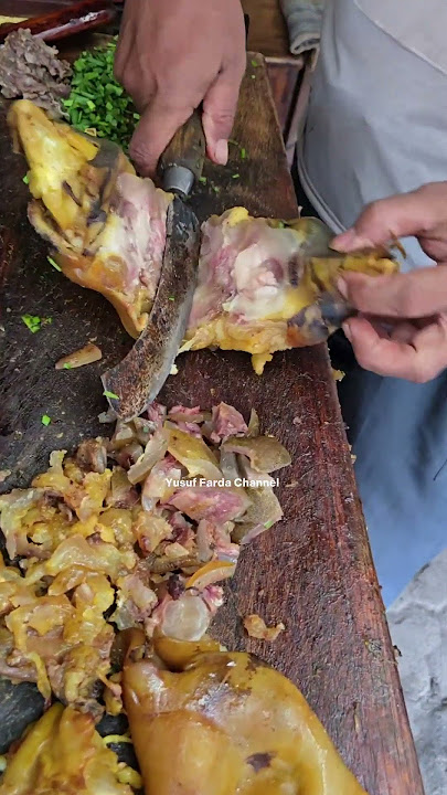 KIKIL SAPI EMPAL GENTONG #yusuffardachannel #streetfood #shorts #empalgentong