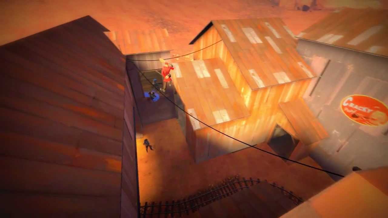TF2 - Badwater: Weird way to destroy Sentry Gun