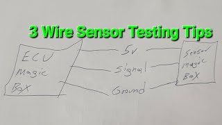 Three Wire Sensors : Quick Rundown