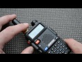 Рация Baofeng UV-5R сохраняем частоту, настройка каналов