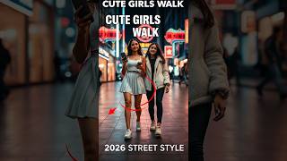 These Cute Girls’ Outfits Are FIRE! Urban Walk 2026 👀