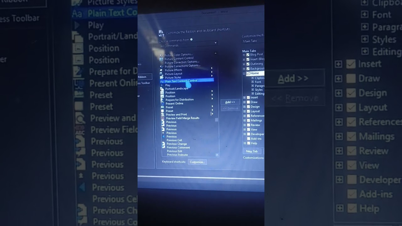 How to Add New Buttons to the Microsoft Office Ribbon.