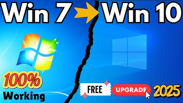 Upgrade From Windows 7 to Windows 10 for FREE in 2025 | How to Upgrade Windows 7 to Windows 10