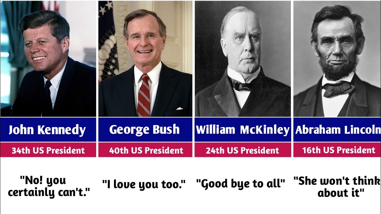 Last words of US president before DEATH💀 - YouTube