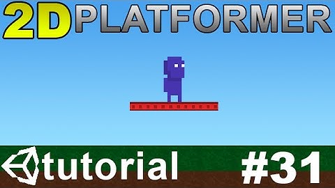 31. Making a 2D Platformer in Unity (C#)  - Vertical Scrolling Platform