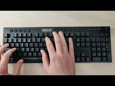 Redragon K618 Horus Test Dźwięku