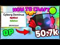 How to CRAFT / FUSE Rainbow CYBORG DOMINUS FAST! ( Pet Simulator 99 )