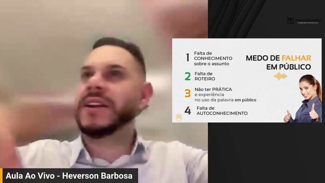 Master Class de oratória e comunicação assertiva