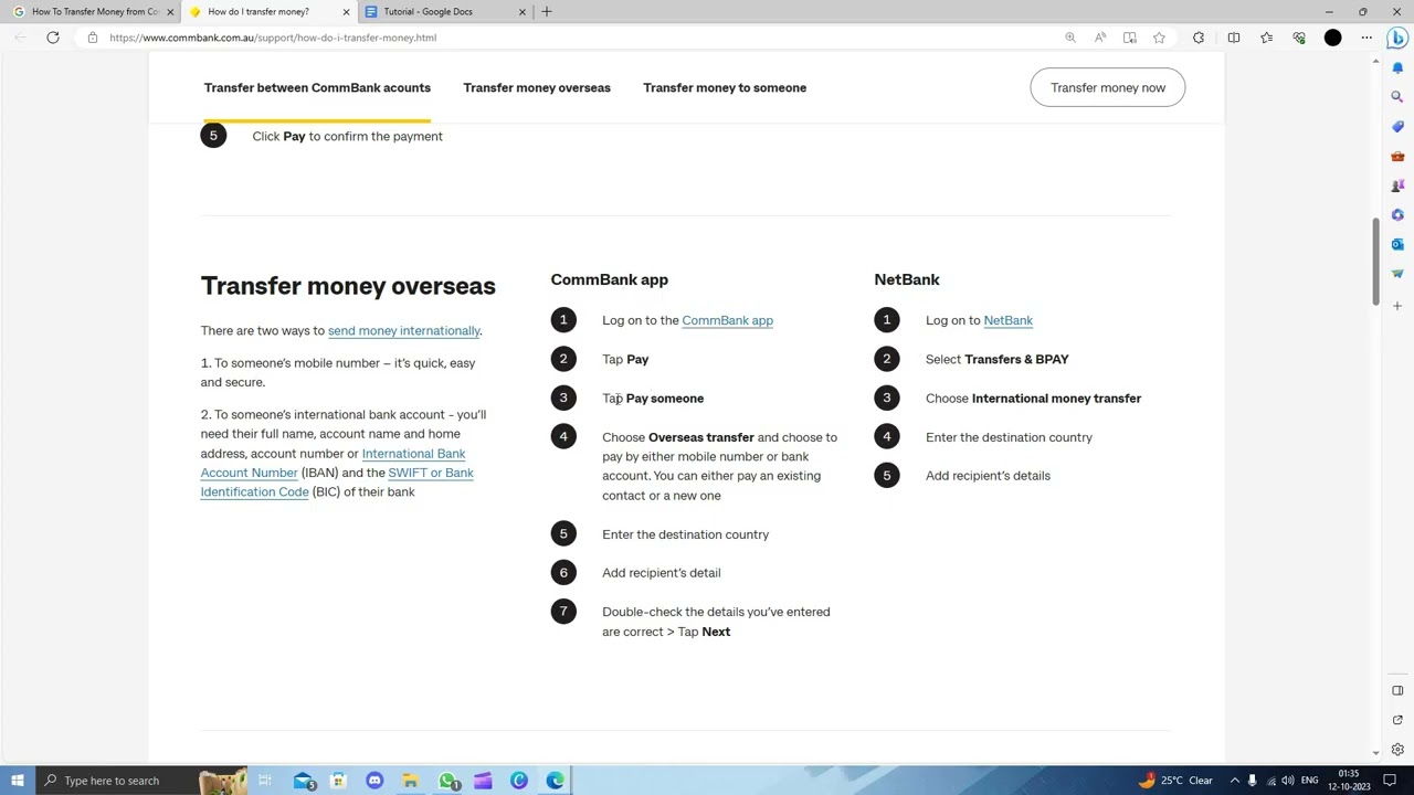 ✅ How To Transfer Money from Commonwealth Bank to Overseas (Full Guide)