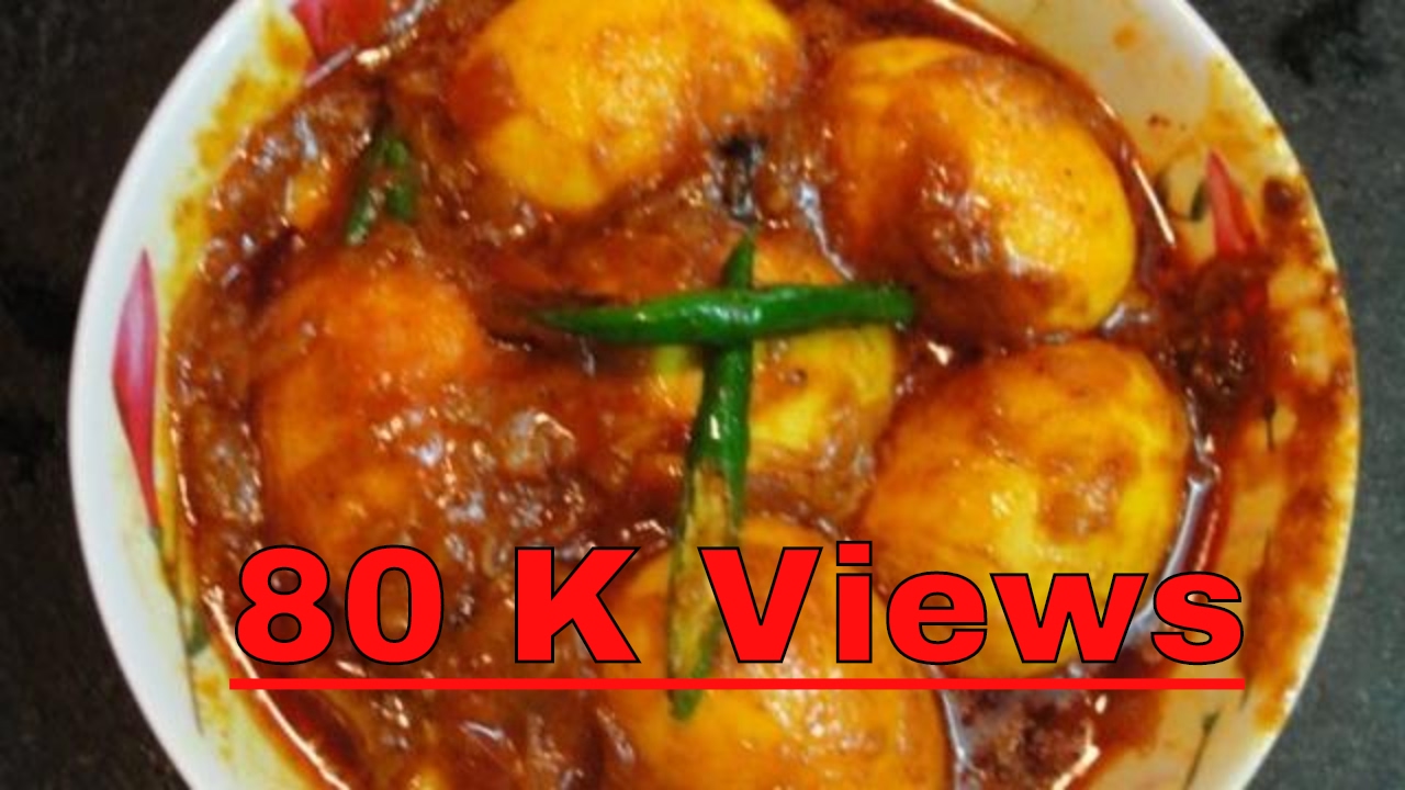 Egg Curry (Bengali Style) Dim Recipe Egg Masala Recipe YouTube