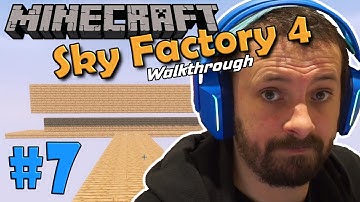 How to build a mob spawner! | Sky Factory 4 | Episode 7 | #Minecraft