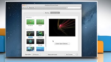 How to Customize and Change Screen Saver in Mac® OS X™