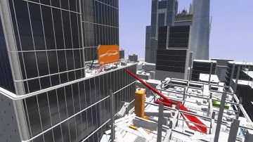 Construction Zone - Rendering World - Mirror