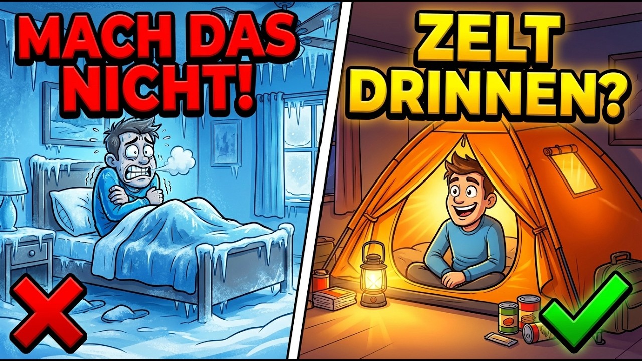 Erfriere nicht drinnen! 9 Überlebensgeheimnisse, die die meisten Prepper verpassen