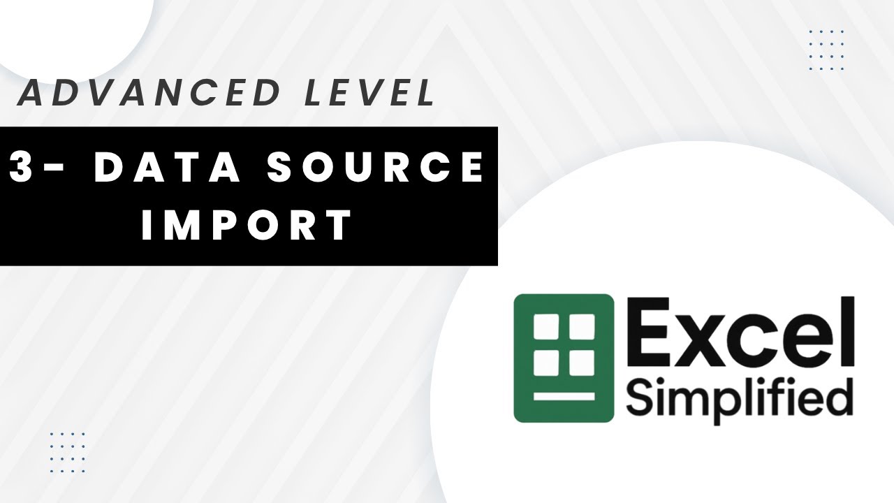 Importing Data from Multiple Sources | Advanced Excel in Arabic | استيراد البيانات إكسل بالعربي