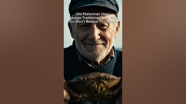 Old Fisherman Uses Savage Traditional Crab Trap — You Won’t Believe This Works!