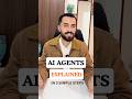 AI Agents Explained in 3 simple steps #ai #aiagents #technology #shorts