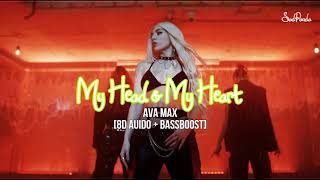 Ava Max  - My Head & My Heart [8D  + Bassboost] Resimi