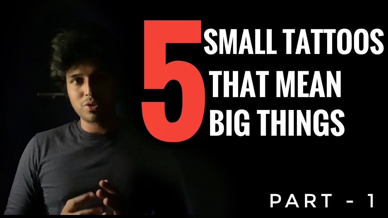 5 Small Tattoos That Mean Big Things Part 1 Ep 128 Best Tattoo 