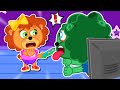 Lion Family | Let&#39;s Escaping from Clumsy Zombies Kids Learn Good Habits | Cartoon for Kids