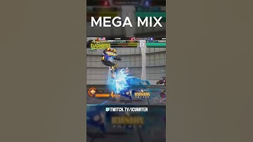 MEGA MAN MEGA MIX ⏸ | MVCI #shorts #Marvel  #capcomcreator