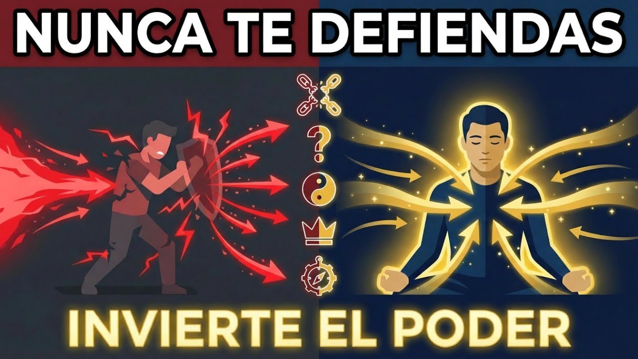 Por Qué DEFENDERTE Te DEBILITA | 5 Trucos Filosóficos Que Invierten El Poder