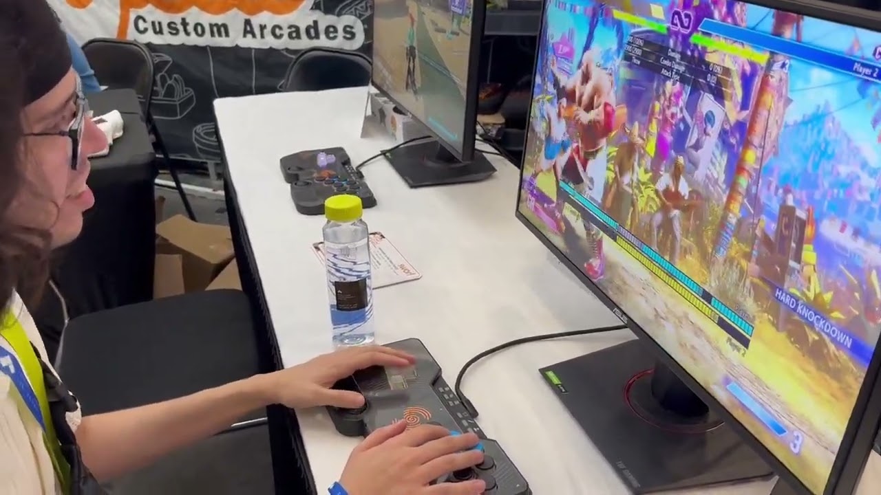 SF6 Zangief testing on the SWORL