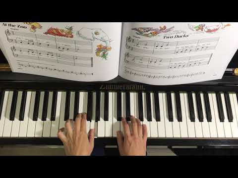 At the Zoo (P.22) - Bastien Piano for the Young Beginner Primer B