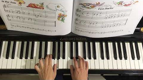 At the Zoo (P.22) - Bastien Piano for the Young Beginner Primer B